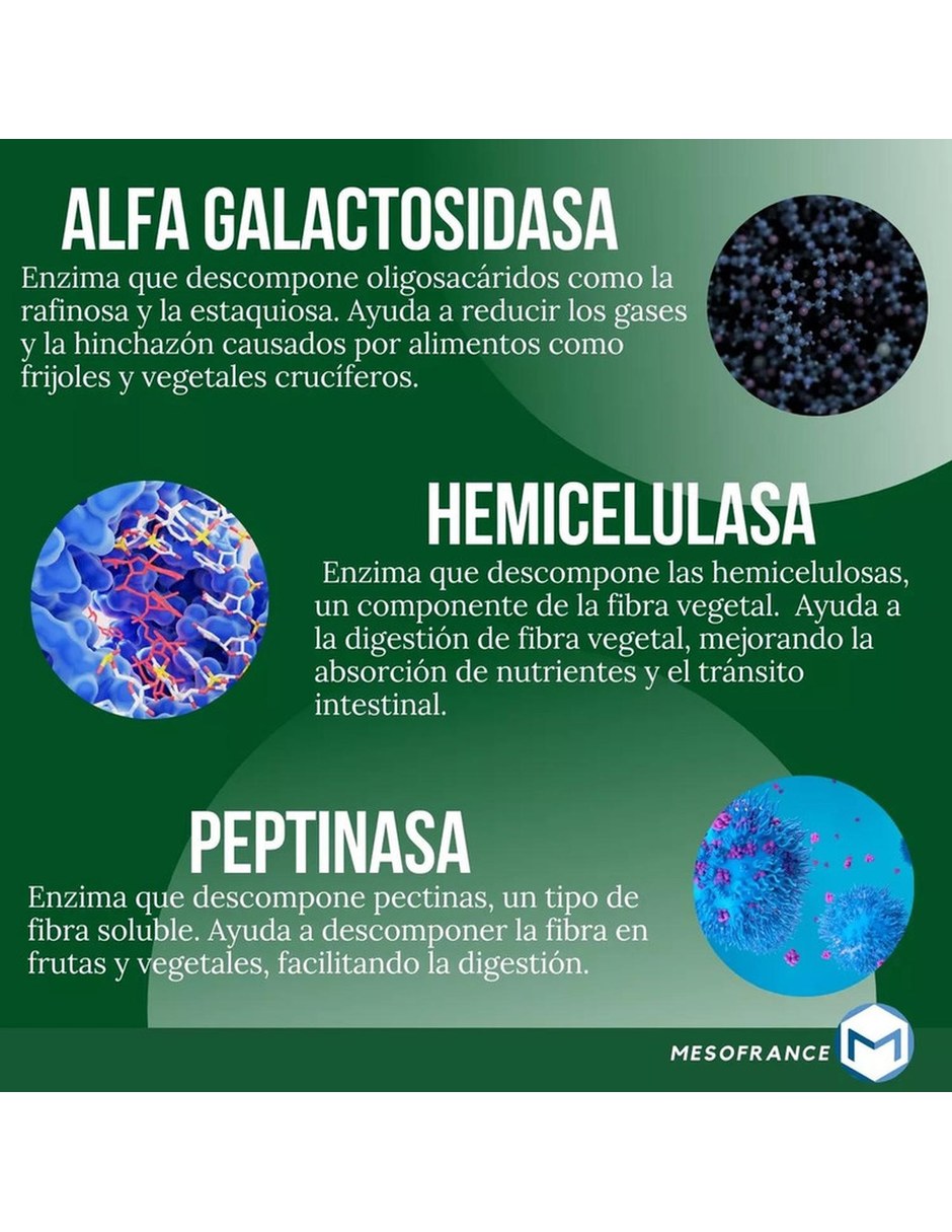 Bioreductivo desinflamante con Mezcla de hierbas de 90 cápsulas 8