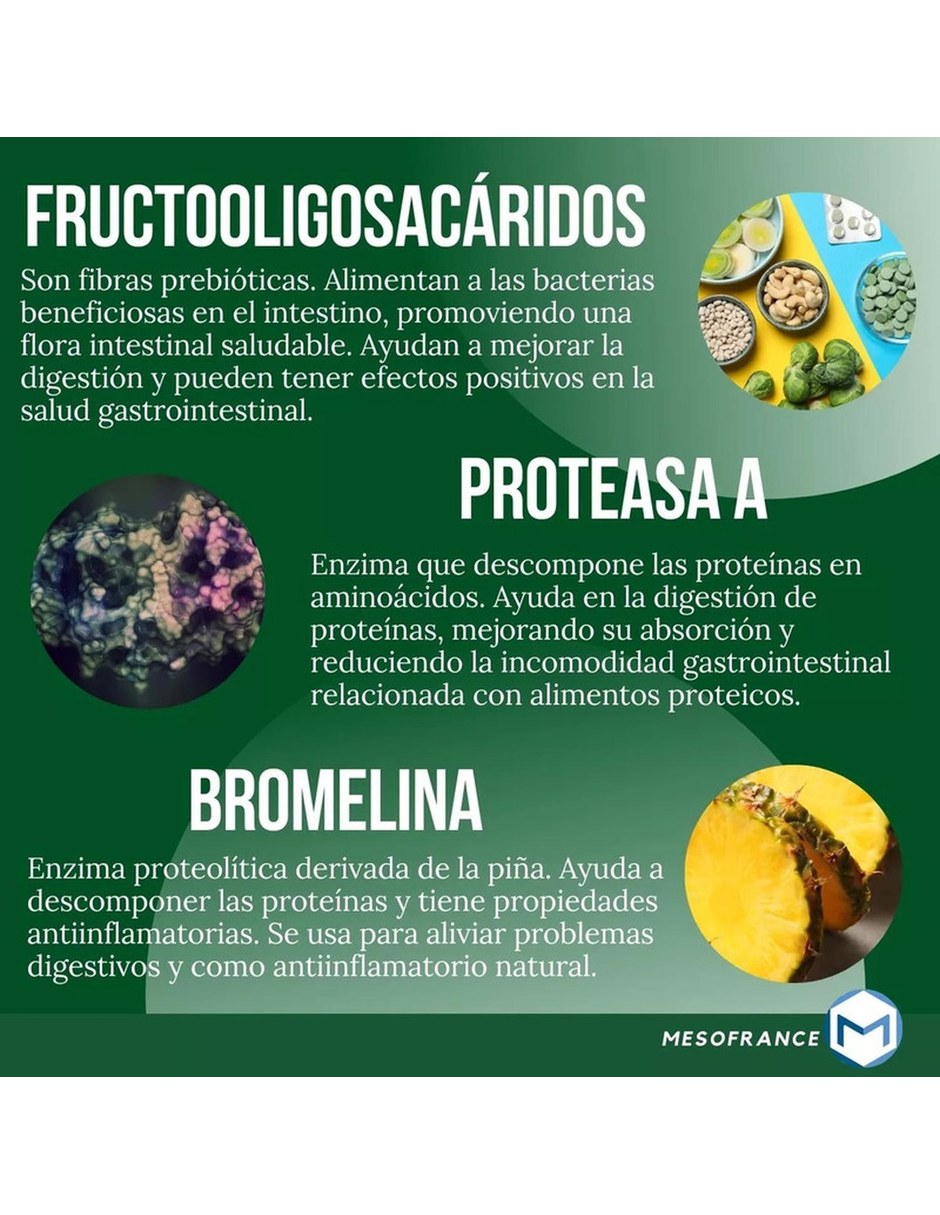 Bioreductivo desinflamante con Mezcla de hierbas de 90 cápsulas 10