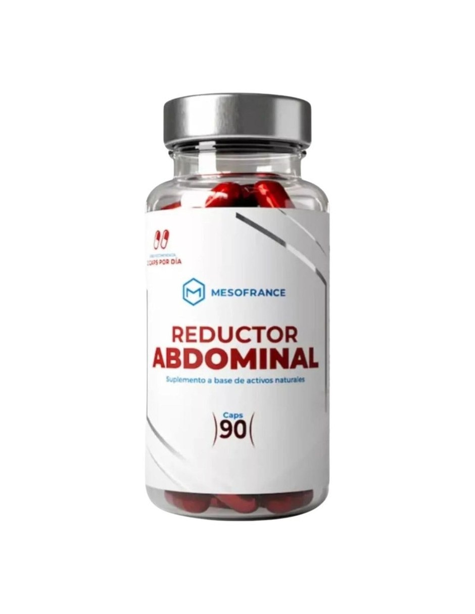 Reductor Abdominal Quemador Natural 90 Capsulas MESOFRANCE con Mezcla de hierbas sabor Sin sabor de