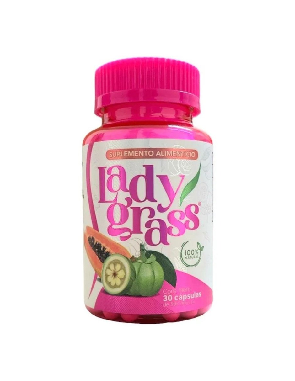 Lady Grass Rosa Suplemento Capsulas 500mg 30 Unidades BYPASS BPRI con Mezcla de hierbas sabor Sin sabor de Lady Grass Rosa Suplemento Capsulas 500mg 30 Unidades BYPASS BPRI con Mezcla de hierbas sabor Sin sabor de