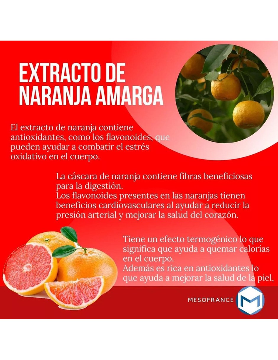 Suplemento Super Reductivo Intenso 90 capsulas MESOFRANCE con Mezcla de hierbas sabor Sin sabor de 8