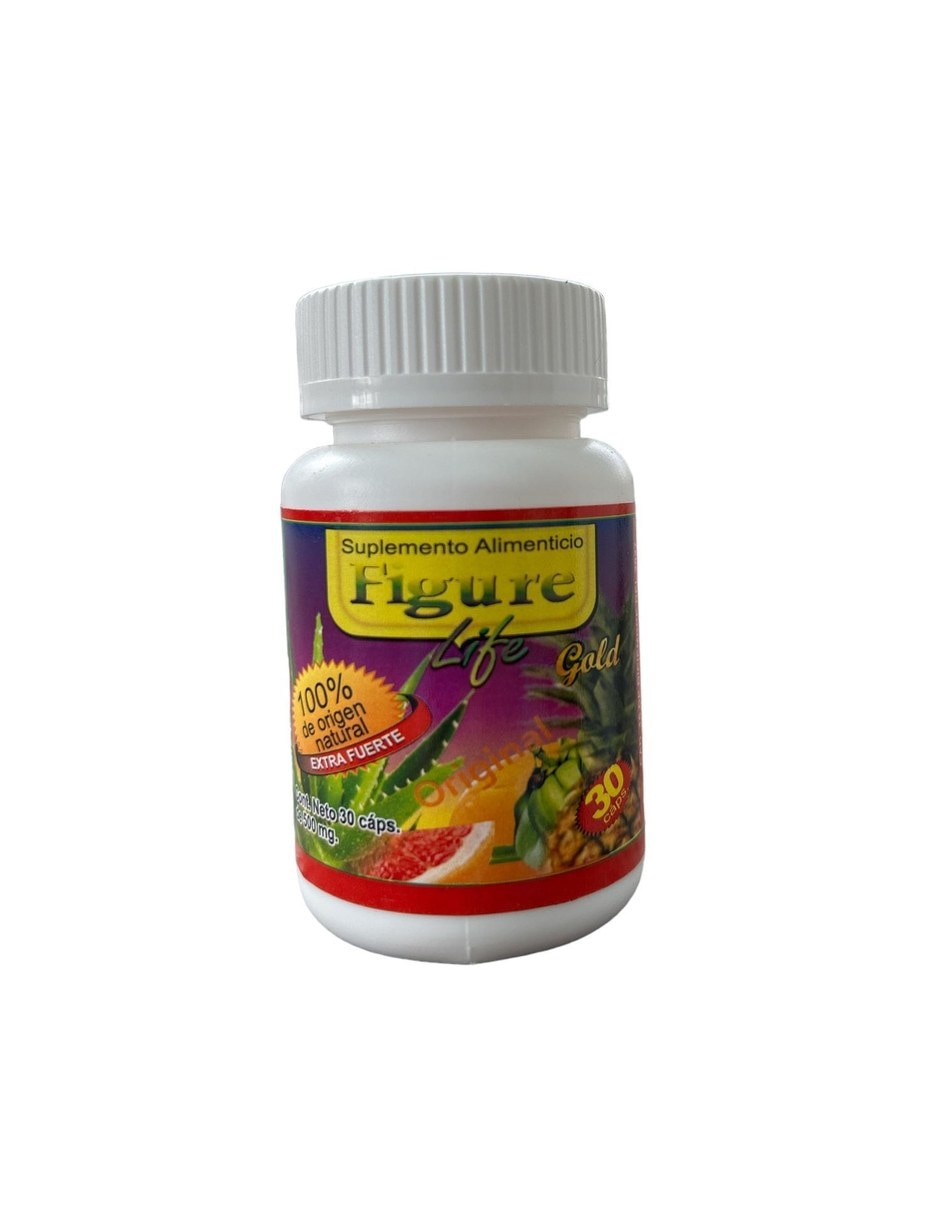 Figure life gold 30 capsulas centro moreliano con mezcla de hierbas Figure life gold 30 capsulas centro moreliano con mezcla de hierbas