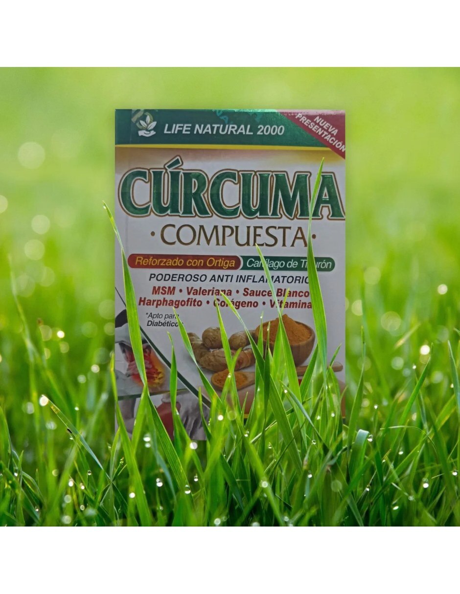Curcuma Compuesta Anti Inflamatorio con Curcumina de Cúrcuma Pack 3 3