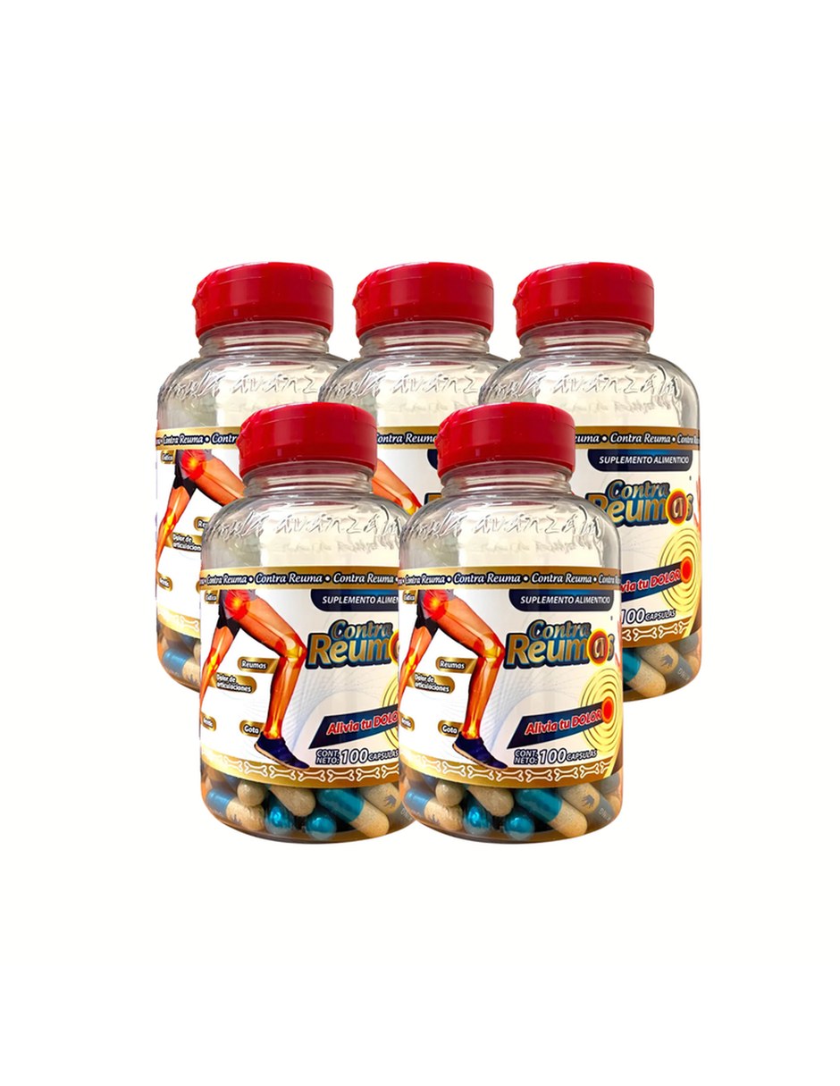 Contra reumas kit de 5 piezas con mezcla de hierbas Contra reumas kit de 5 piezas con mezcla de hierbas