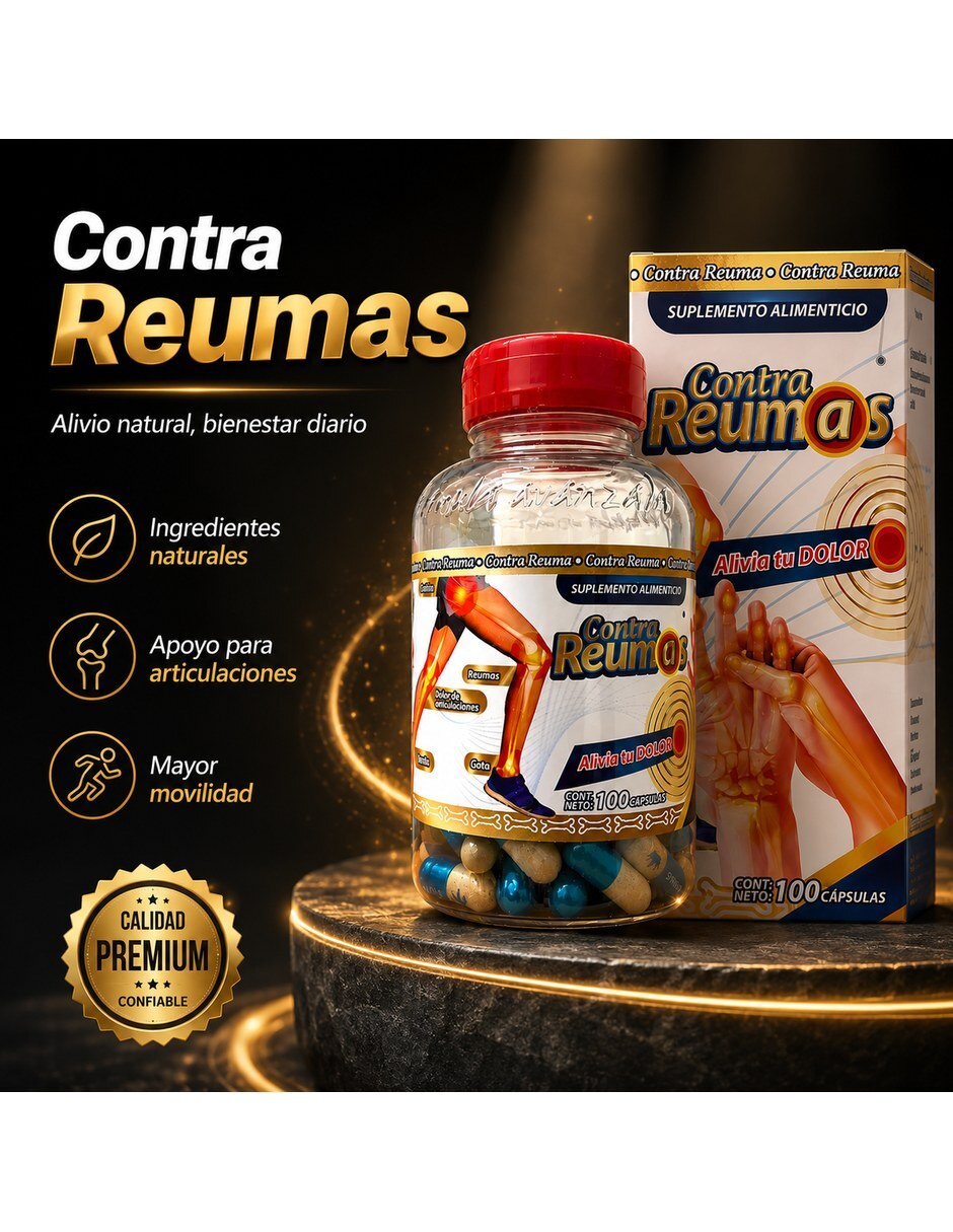 Contra reumas kit de 5 piezas con mezcla de hierbas 3