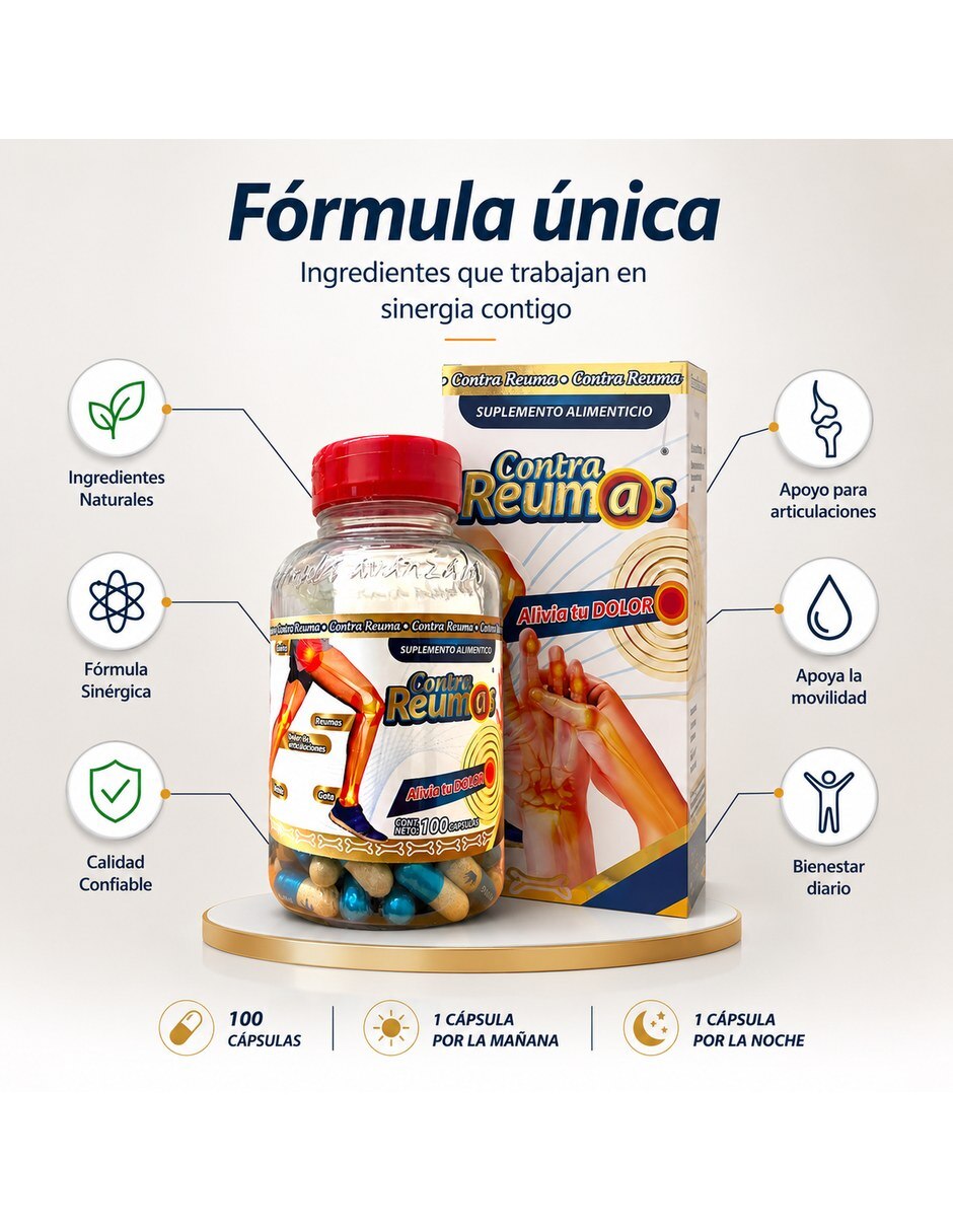 Contra reumas kit de 5 piezas con mezcla de hierbas 7
