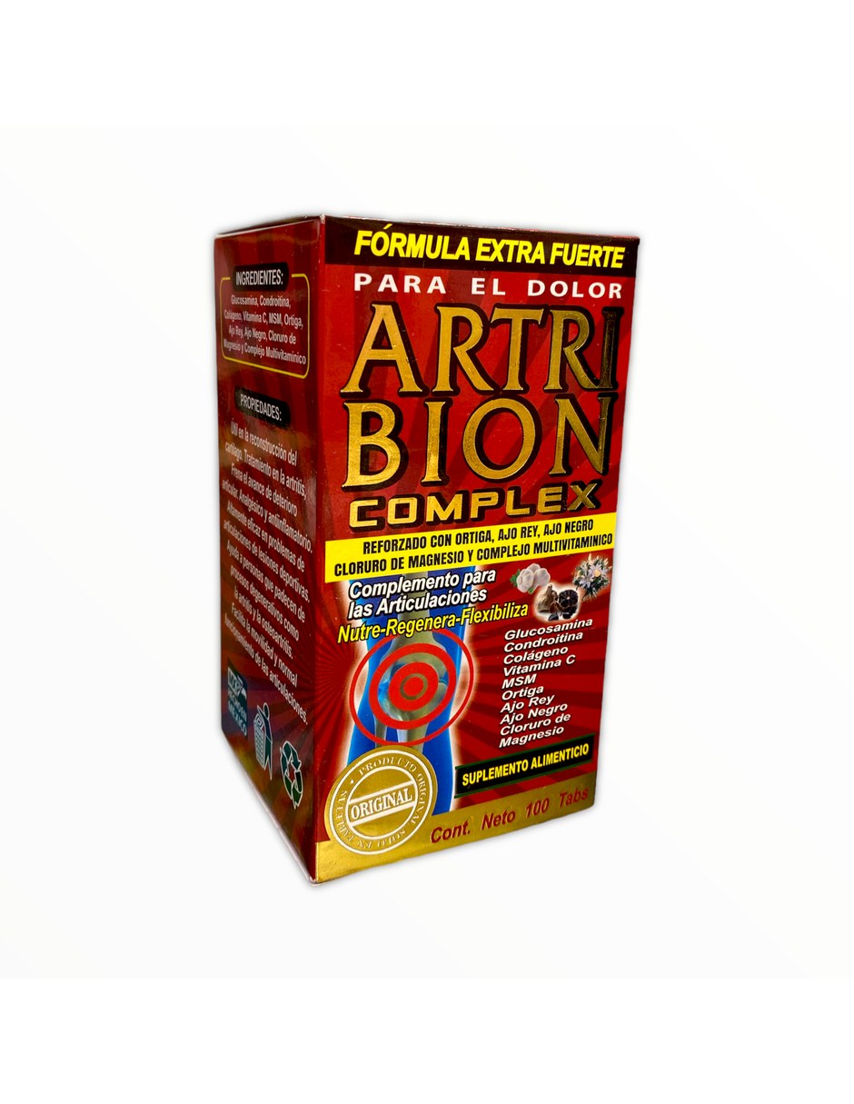 Pack 5 Artribion Complex 100 Tabletas con Mezcla de hierbas sabor Sin sabor de Pack 5 Artribion Complex 100 Tabletas con Mezcla de hierbas sabor Sin sabor de