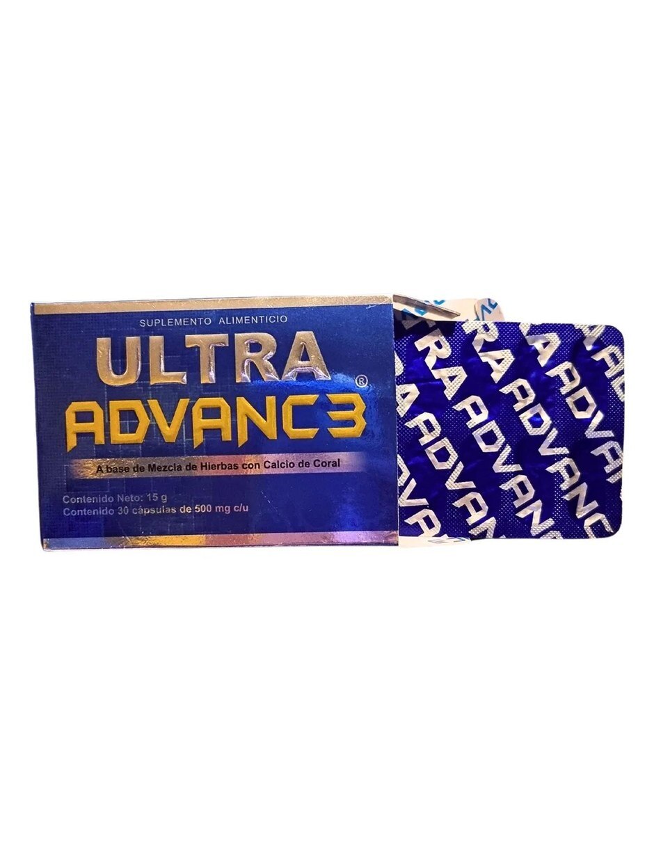 Suplemento Diario Ultra Advance con Mezcla de hierbas 4