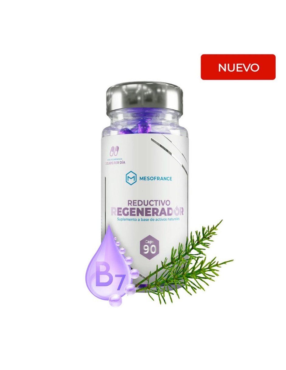 Reductivo Regenerador Con Colageno 90 Caps Pack 3 MESOFRANCE con Colágeno sabor Sin sabor de 3