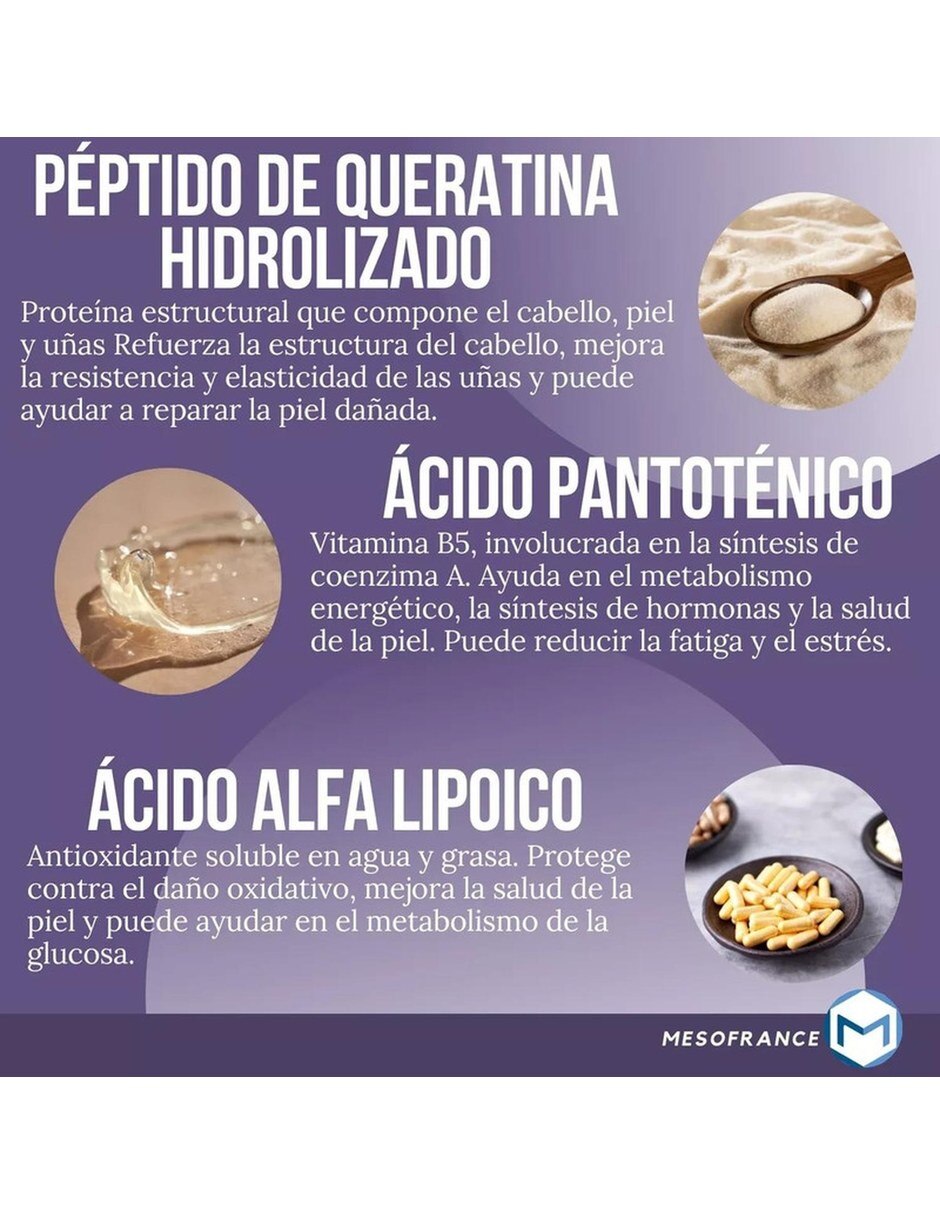 Reductivo Regenerador Con Colageno 90 Caps Pack 3 MESOFRANCE con Colágeno sabor Sin sabor de 6