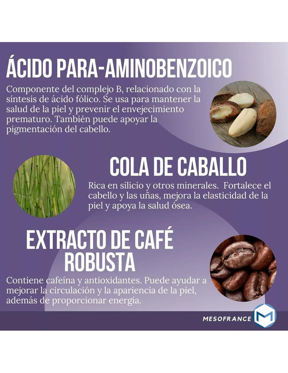 Reductivo Regenerador Con Colageno 90 Caps Pack 3 MESOFRANCE con Colágeno sabor Sin sabor de 7