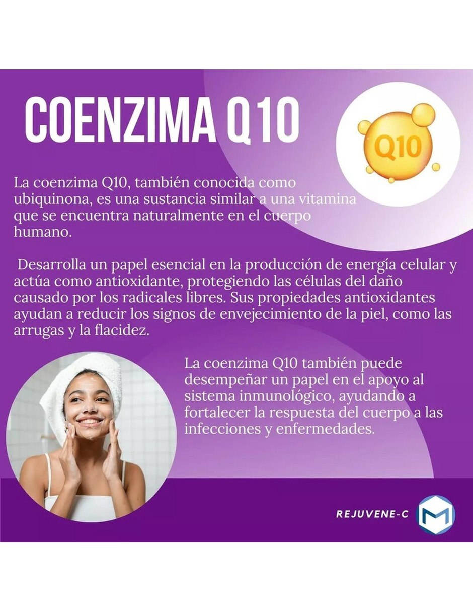 Rejuvene-c Colageno A. Hialuronico 90 Cap Pack 3 MESOFRANCE con Colageno Hidrolizado tipo II Ácido Hialurónico y Biotina sabor Sin sabor de 6