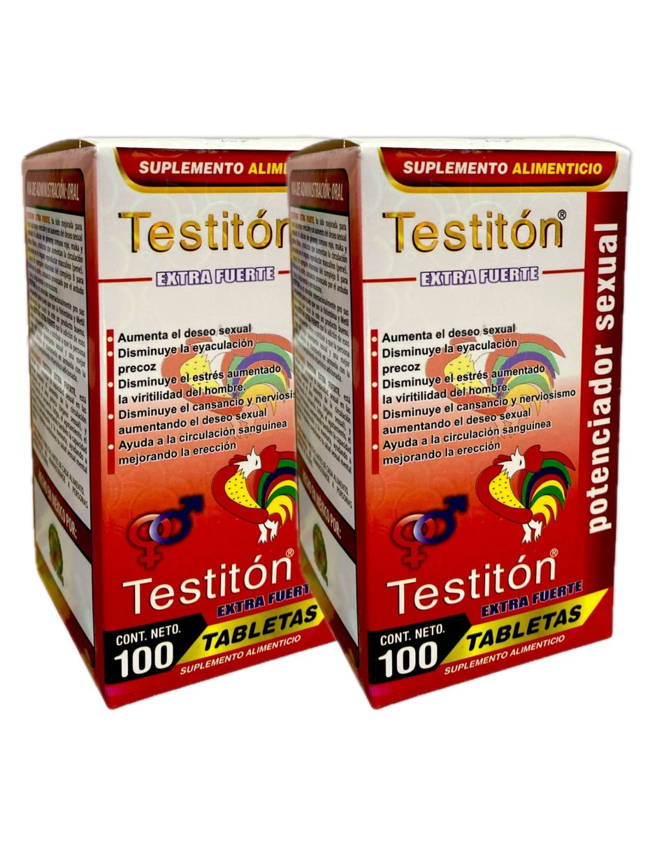 Testiton Extra Fuerte The King con mezcla de hierbas pack 2 Testiton Extra Fuerte The King con mezcla de hierbas pack 2