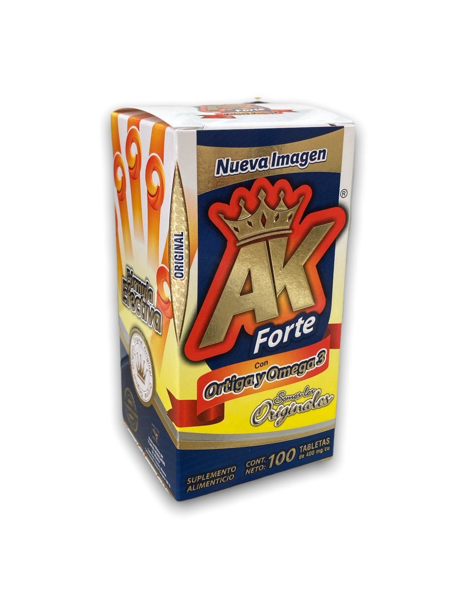 Pack 2 Ortiga Y Omega 3 Articulaciones Movilidad FORTE AK con Extracto de ortiga sabor Sin sabor de 2