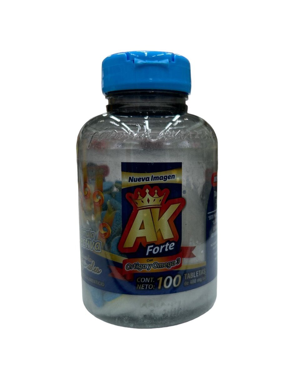 Pack 2 Ortiga Y Omega 3 Articulaciones Movilidad FORTE AK con Extracto de ortiga sabor Sin sabor de 3