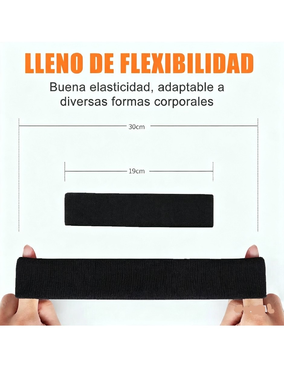 Set bandas para cabello para entrenamiento 5
