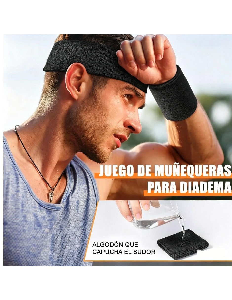 Set bandas para cabello para entrenamiento 4