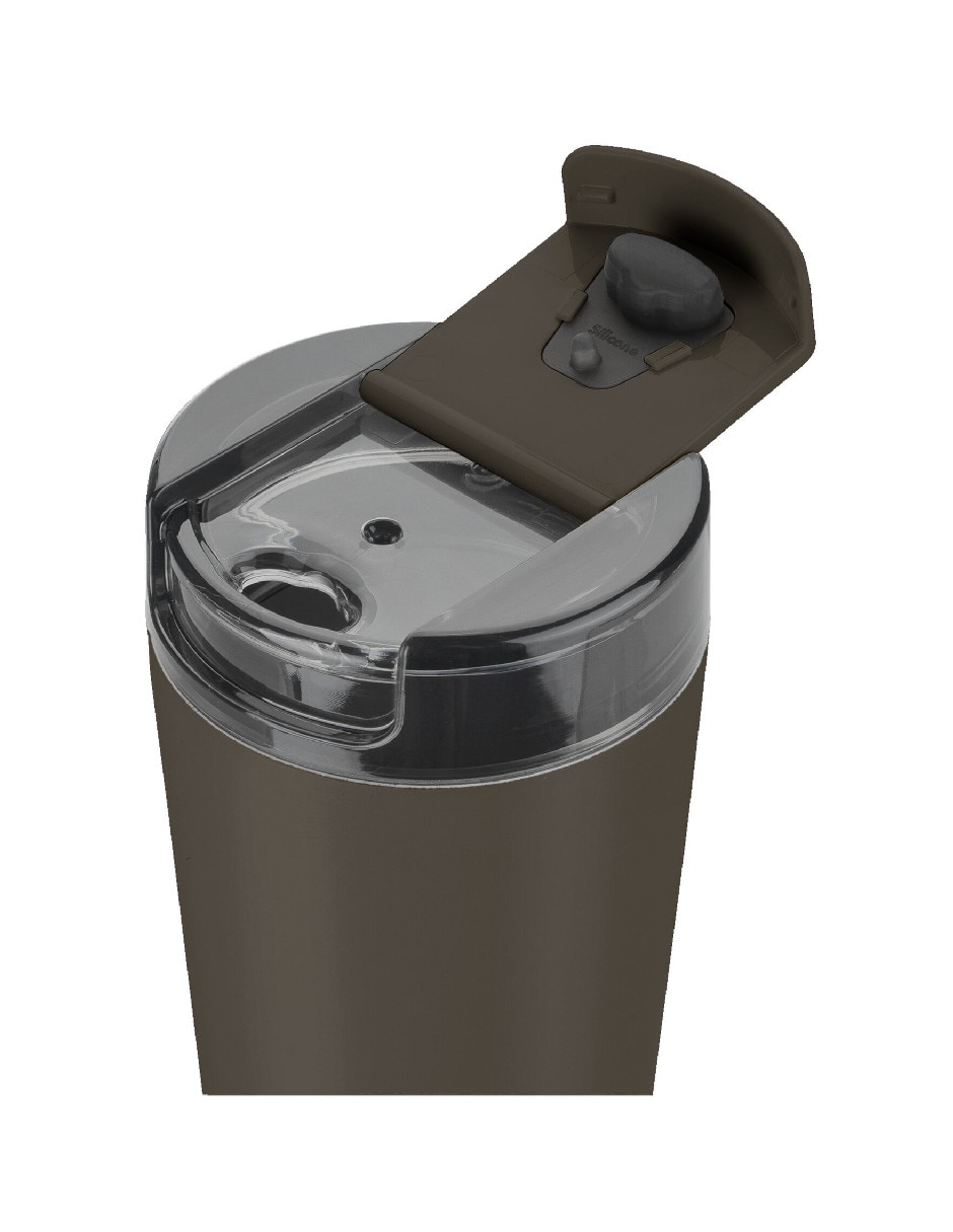 Taza térmica de Acero inoxidable Thermo Plus con tapa Rosca 3
