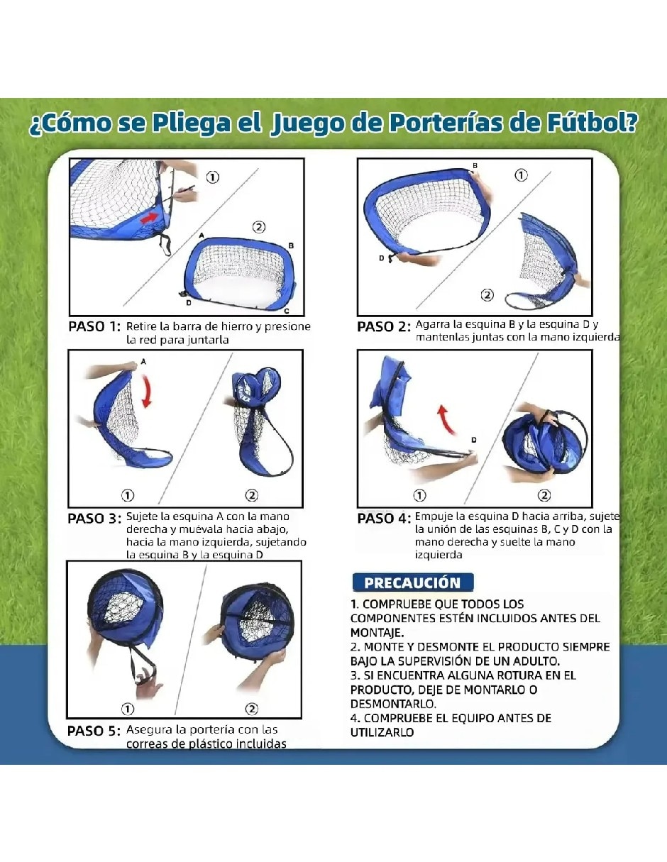 Portería para fútbol Sí 2