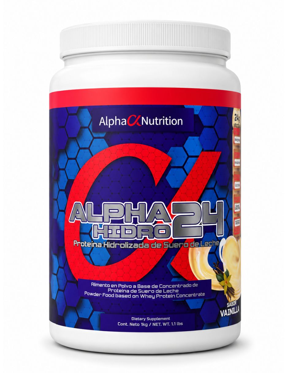 Hidro 24 con proteína de suero de leche sabor vainilla Hidro 24 con proteína de suero de leche sabor vainilla