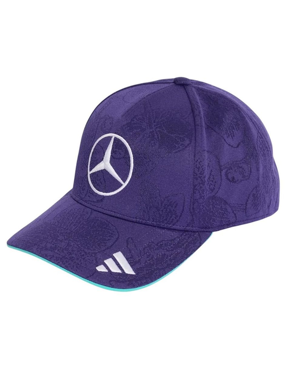 Gorra con visera curva para motorsport mercedes amg f1 mercedes unisex