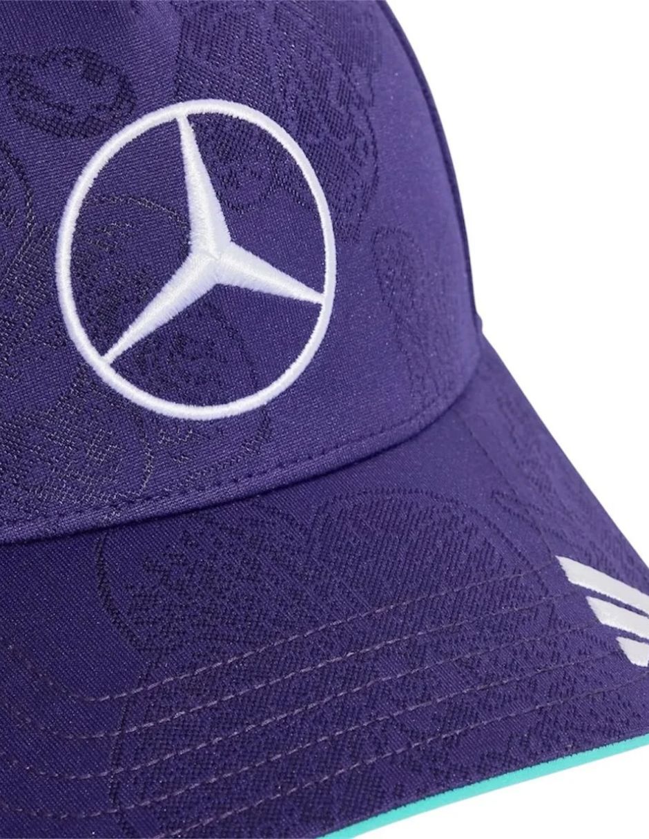 Gorra con visera curva para motorsport mercedes amg f1 mercedes unisex 2