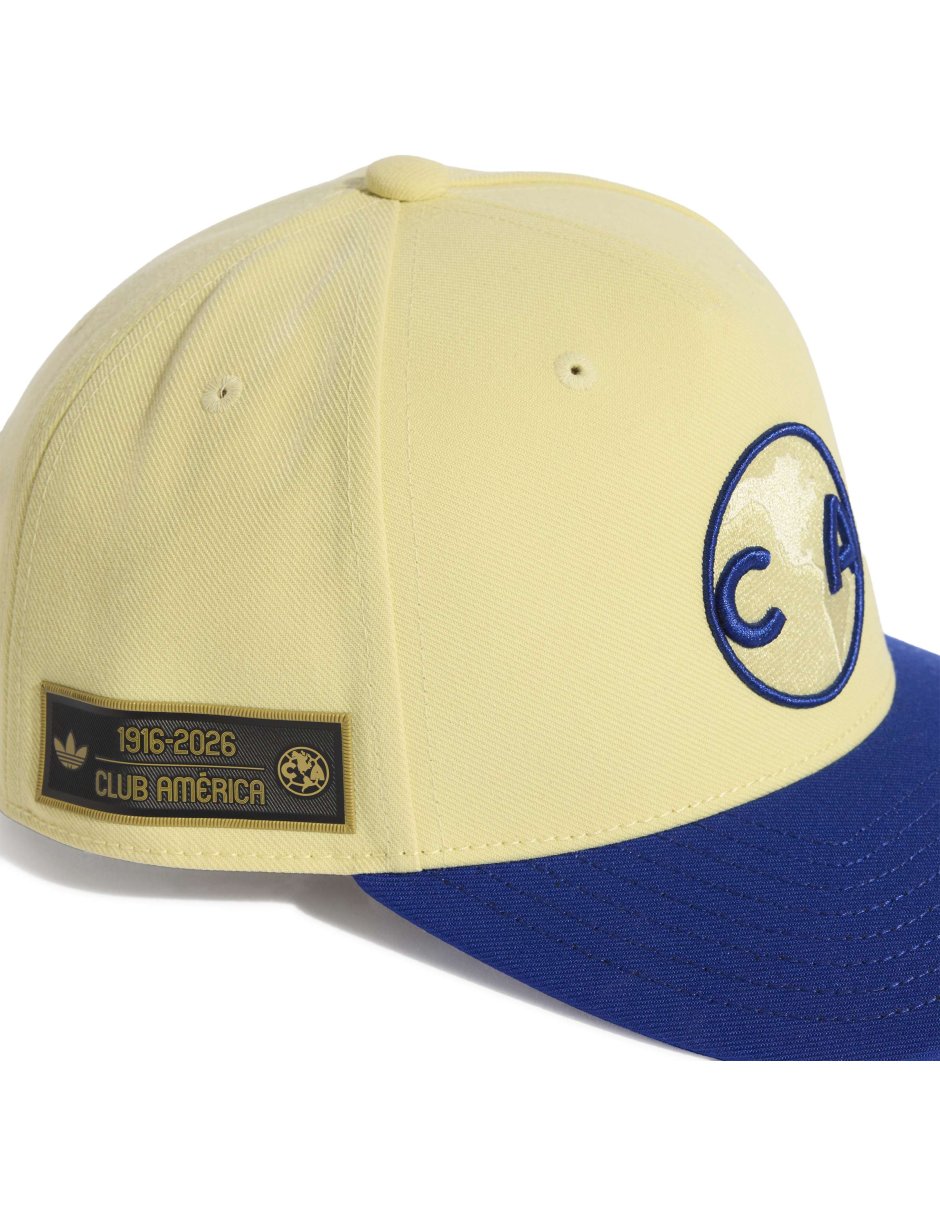 Gorra con visera curva para fútbol snap-back aniversario club américa unisex 3