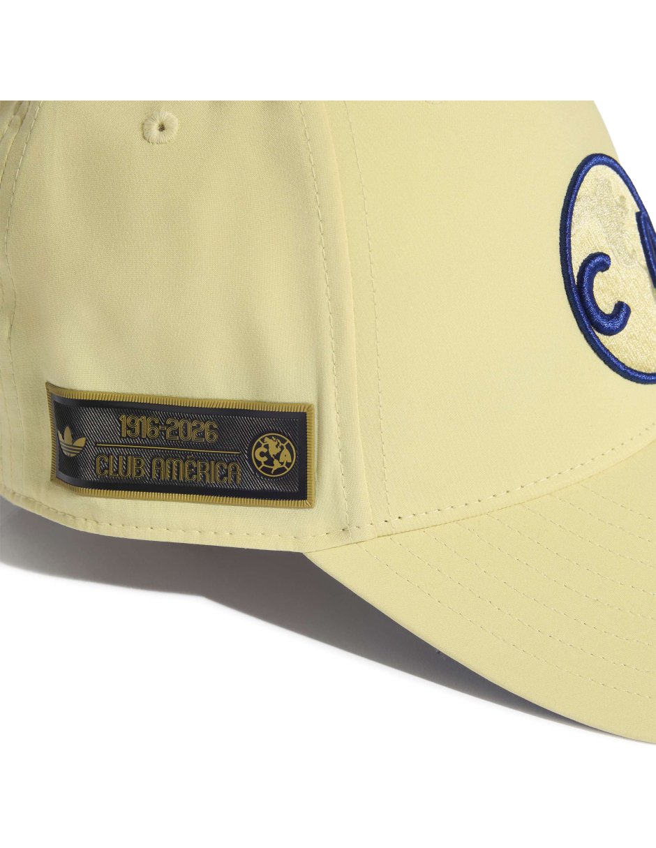 Gorra con visera curva para fútbol béisbol aniversario club américa unisex 3