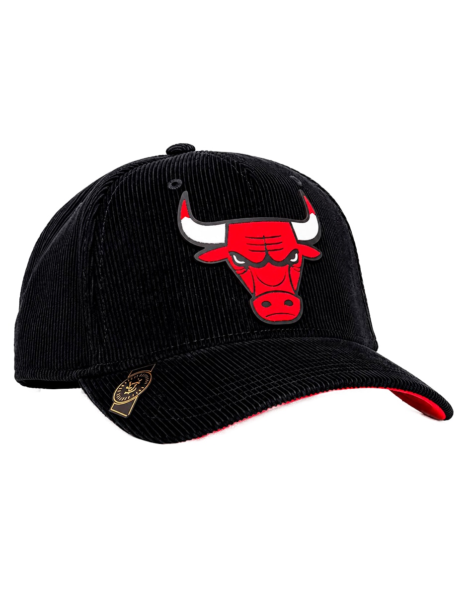 Gorra visera curva snapback casual chicago bulls para hombre