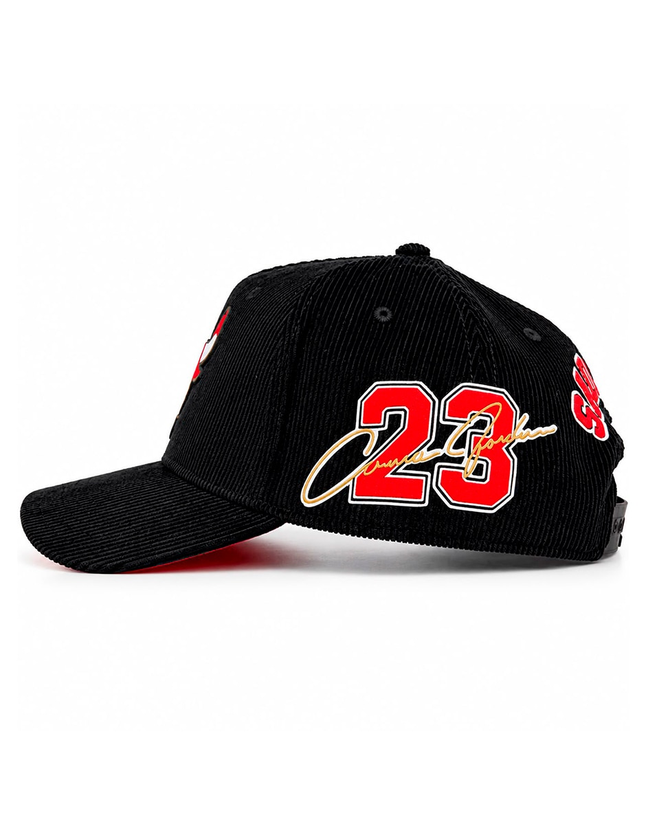 Gorra visera curva snapback casual chicago bulls para hombre 4