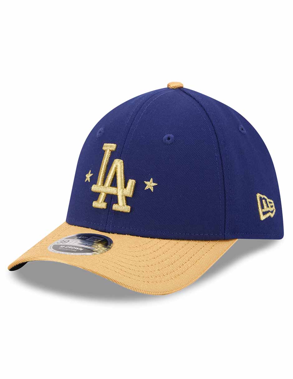 Gorra visera curva cerrada para béisbol mlb gold collection mlb los angeles dodgers para unisex