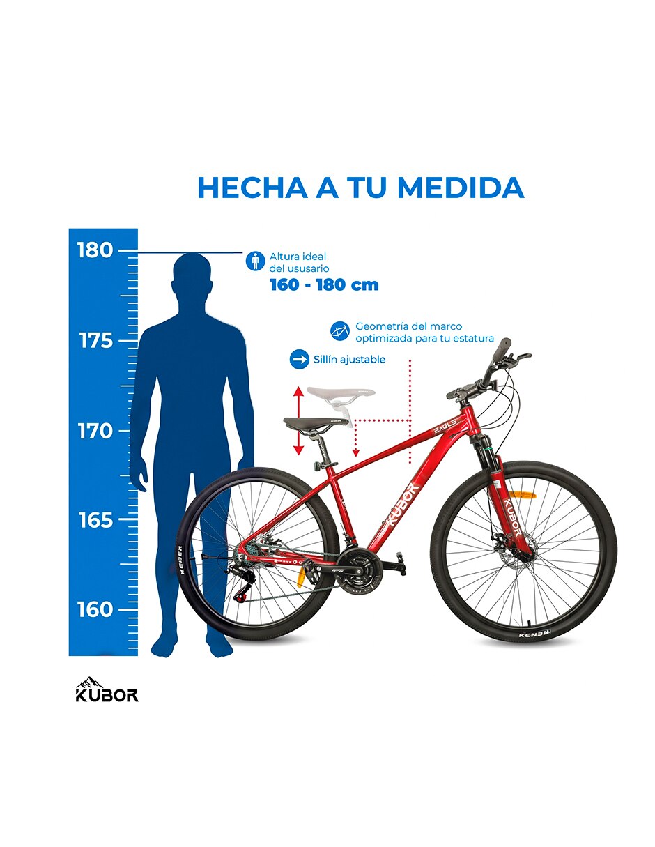 Bicicleta de montaña rodada 29 eagle 7